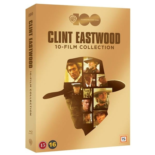 Warner 100: Clint Eastwood 10-Film Collection i gruppen HEMELEKTRONIK / Ljud & Bild / TV & Tillbehör / Filmer / DVD hos TP E-commerce Nordic AB (D00251)