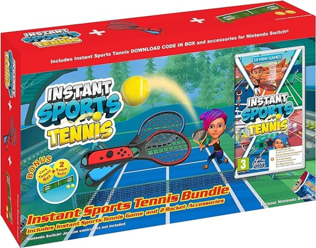 Instant Sports Tennis Bundle (Switch) i gruppen HEMELEKTRONIK / Spelkonsoler & Tillbehör / Nintendo Switch / Spel hos TP E-commerce Nordic AB (D00271)