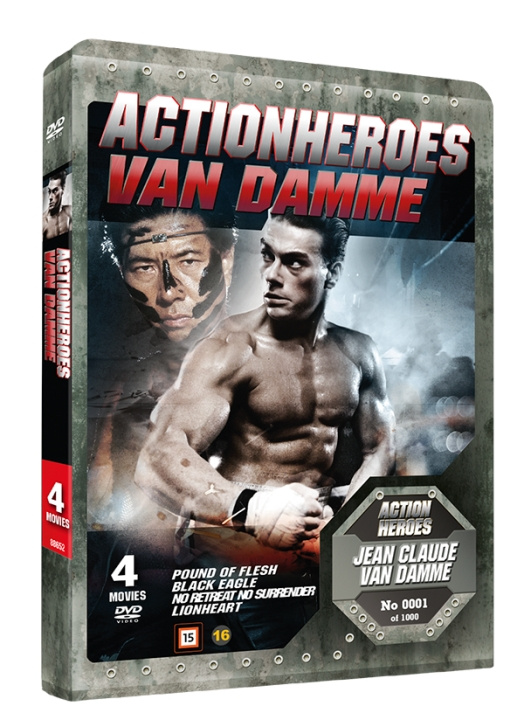 JEAN CLAUE VAN DAMME : ACTION HEROES i gruppen HEMELEKTRONIK / Ljud & Bild / TV & Tillbehör / Filmer / DVD hos TP E-commerce Nordic AB (D00294)