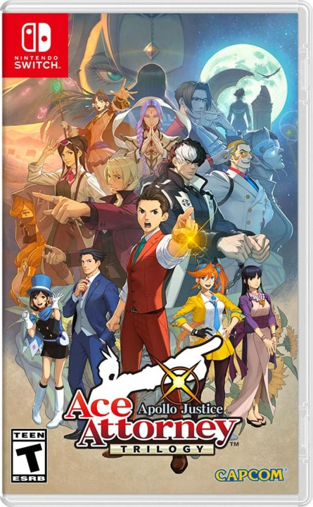 Capcom Apollo Justice: Ace Attorney Trilogy (Import) i gruppen HEMELEKTRONIK / Spelkonsoler & Tillbehör / Nintendo Switch / Spel hos TP E-commerce Nordic AB (D00307)