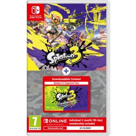 Splatoon 3 + Expand Pass + 3 Months NSO (Switch) i gruppen HEMELEKTRONIK / Spelkonsoler & Tillbehör / Nintendo Switch / Spel hos TP E-commerce Nordic AB (D00362)