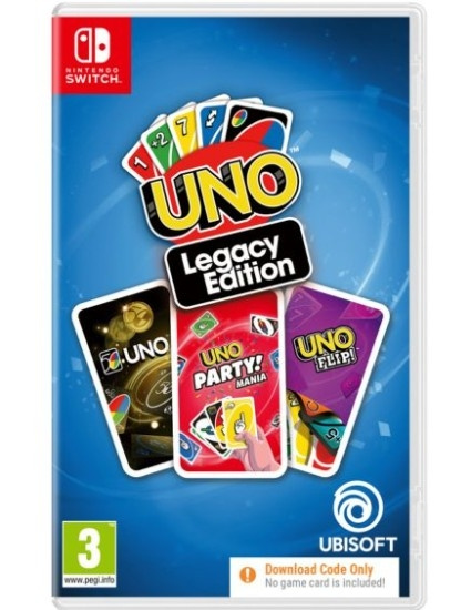 UNO LEGACY EDITION (CIAB) (Switch) i gruppen HEMELEKTRONIK / Spelkonsoler & Tillbehör / Nintendo Switch / Spel hos TP E-commerce Nordic AB (D00363)