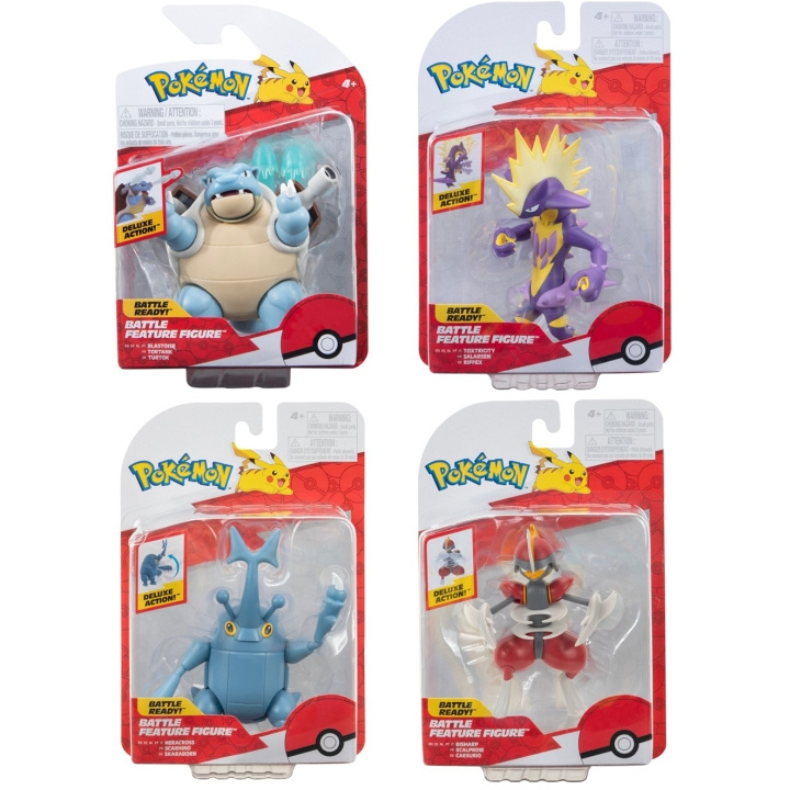 Pokémon Battle Feature Figur Ass. (95135-18) i gruppen LEKSAKER, BARN- & BABYPRODUKTER / Leksaker / Figurer, Miniatyrer & tillbehör hos TP E-commerce Nordic AB (D00434)