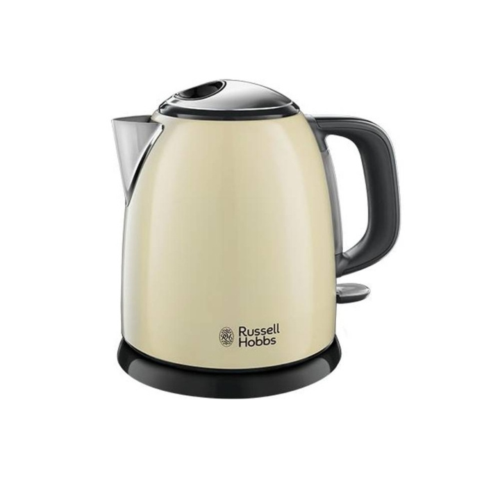 Russell Hobbs Colours Plus Mini vattenkokare - Cream i gruppen HEM, HUSHÅLL & TRÄDGÅRD / Hushållsmaskiner / Vatten & Juice / Vattenkokare hos TP E-commerce Nordic AB (D00436)