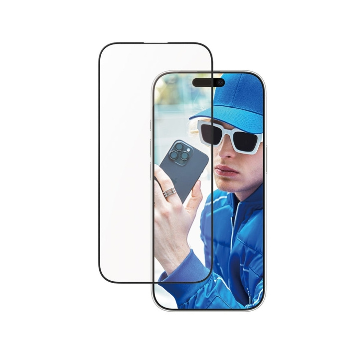 PanzerGlass Skärmskydd - iPhone 16 Pro - Aluminiumram - Ultrabred passform i gruppen SMARTPHONE & SURFPLATTOR / Mobilskydd / Apple / iPhone 16 hos TP E-commerce Nordic AB (D00461)