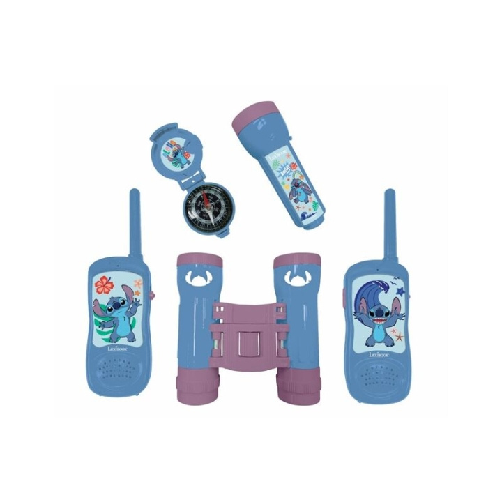 Lexibook Stitch äventyrsset med walkie talkies (RPTW12D) i gruppen LEKSAKER, BARN- & BABYPRODUKTER / Leksaker / Lekset hos TP E-commerce Nordic AB (D00541)