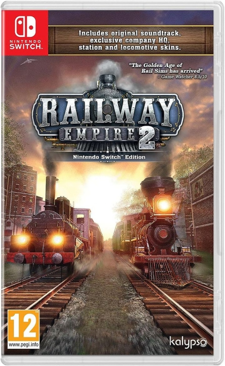 Railway Empire 2 (Deluxe Edition) (Switch) i gruppen HEMELEKTRONIK / Spelkonsoler & Tillbehör / Nintendo Switch / Spel hos TP E-commerce Nordic AB (D00561)