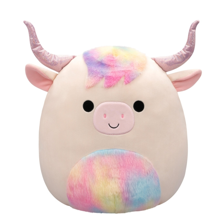 Squishmallows 40 cm P20 Dagnus Highland Cow (206542) i gruppen LEKSAKER, BARN- & BABYPRODUKTER / Babyleksaker / Gosedjur hos TP E-commerce Nordic AB (D00583)