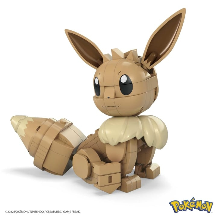 Pokémon MEGA - Pokémon Build & Show - Eevee (HDL84) i gruppen LEKSAKER, BARN- & BABYPRODUKTER / Leksaker / Figurer, Miniatyrer & tillbehör hos TP E-commerce Nordic AB (D00600)