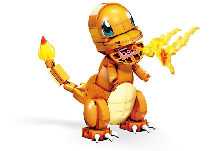 Pokémon MEGA - Pokemon Build & Show - Charmander (GKY96) i gruppen LEKSAKER, BARN- & BABYPRODUKTER / Leksaker / Figurer, Miniatyrer & tillbehör hos TP E-commerce Nordic AB (D00604)