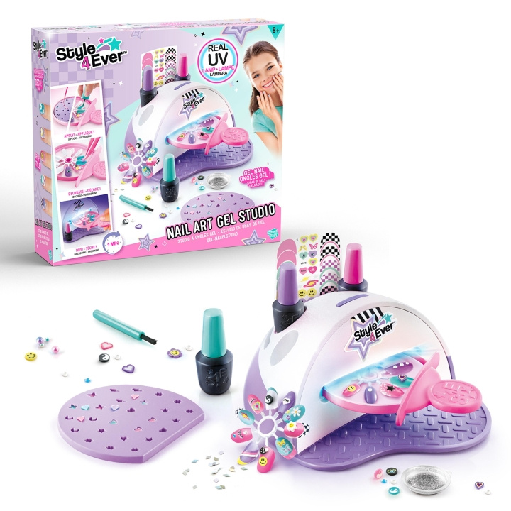 Style 4 Ever UV-gel nagelkonststudio (2411) i gruppen LEKSAKER, BARN- & BABYPRODUKTER / Leksaker / Pyssel hos TP E-commerce Nordic AB (D00607)