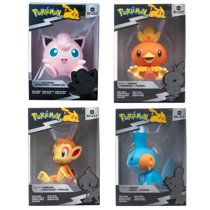 Pokémon Select Vinyl Ass (PKW0254-10) i gruppen LEKSAKER, BARN- & BABYPRODUKTER / Leksaker / Figurer, Miniatyrer & tillbehör hos TP E-commerce Nordic AB (D00624)