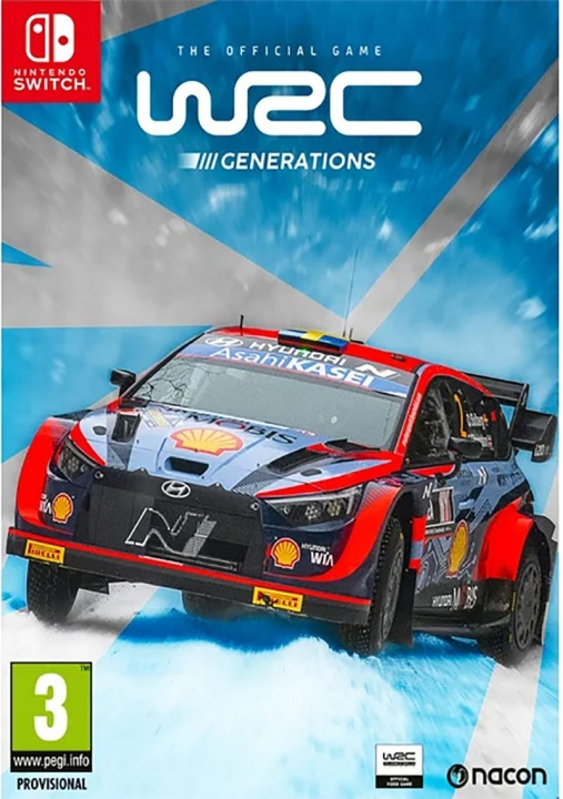 WRC Generations (Switch) i gruppen HEMELEKTRONIK / Spelkonsoler & Tillbehör / Nintendo Switch / Spel hos TP E-commerce Nordic AB (D00653)