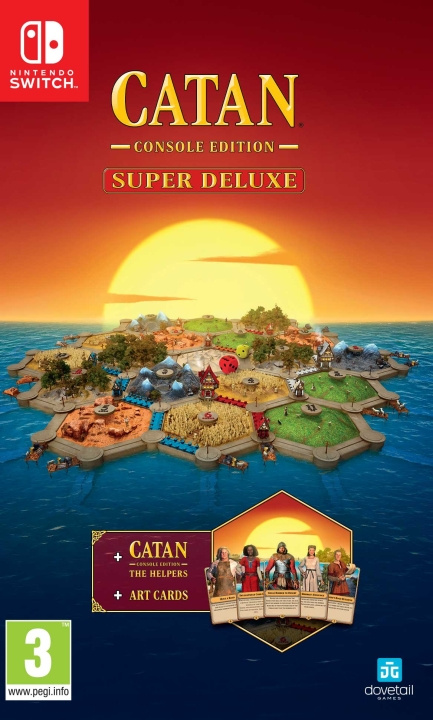 CATAN Super Deluxe Edition (Switch) i gruppen HEMELEKTRONIK / Spelkonsoler & Tillbehör / Nintendo Switch / Spel hos TP E-commerce Nordic AB (D00660)