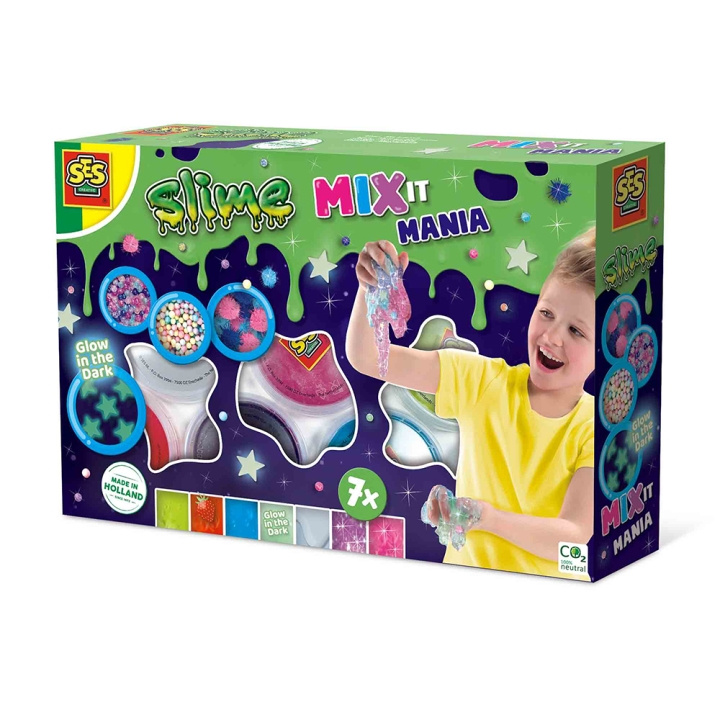 SES Creative Slime - Mix It Mania - (S15019) i gruppen LEKSAKER, BARN- & BABYPRODUKTER / Leksaker / Pyssel hos TP E-commerce Nordic AB (D00673)