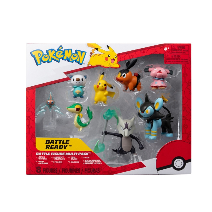 Pokémon Battle Figure 8 Pk (PKW3615) i gruppen LEKSAKER, BARN- & BABYPRODUKTER / Leksaker / Figurer, Miniatyrer & tillbehör hos TP E-commerce Nordic AB (D00681)