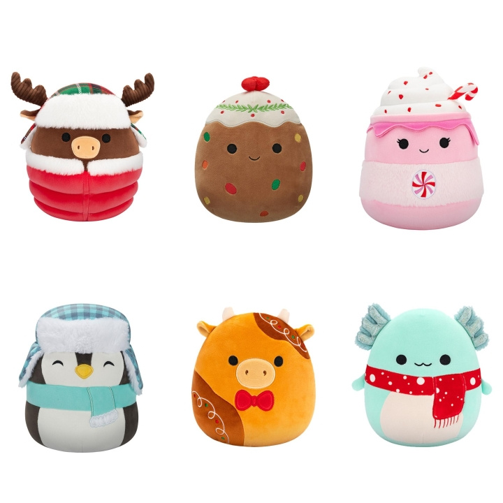 Squishmallows - Holiday - Maldon Fruit Cake i gruppen LEKSAKER, BARN- & BABYPRODUKTER / Babyleksaker / Gosedjur hos TP E-commerce Nordic AB (D00700)