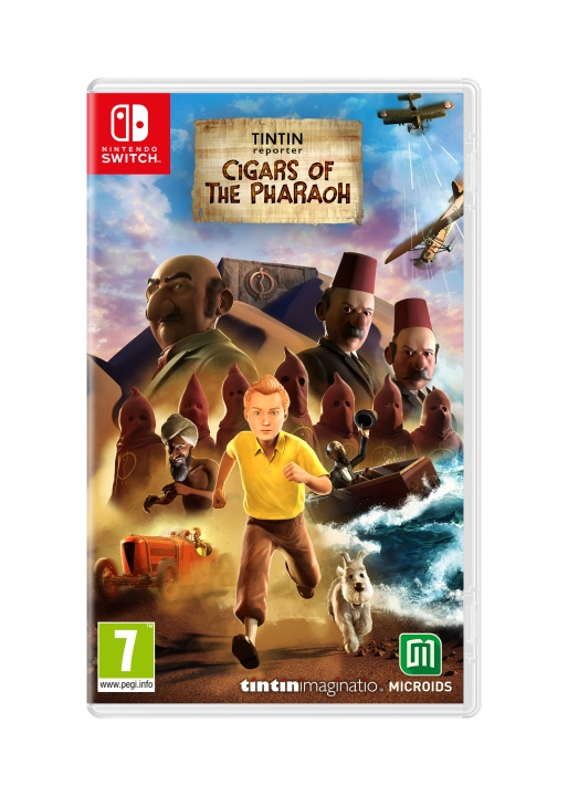 Tintin Reporter Cigars of the Pharaoh (Switch) i gruppen HEMELEKTRONIK / Spelkonsoler & Tillbehör / Nintendo Switch / Spel hos TP E-commerce Nordic AB (D00747)