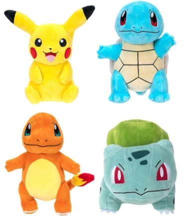 Pokémon PLYSCH 20 CM KANTO ASS (PKW3403) i gruppen LEKSAKER, BARN- & BABYPRODUKTER / Babyleksaker / Gosedjur hos TP E-commerce Nordic AB (D00752)