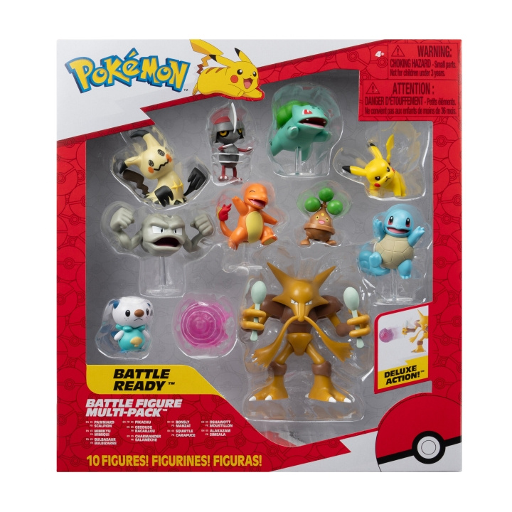 Pokémon Battle Figure 10 Pk (PKW4118) i gruppen LEKSAKER, BARN- & BABYPRODUKTER / Leksaker / Figurer, Miniatyrer & tillbehör hos TP E-commerce Nordic AB (D00765)