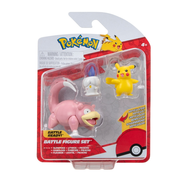 Pokémon Battle Figure 3 Pk Ass (95155-18) i gruppen LEKSAKER, BARN- & BABYPRODUKTER / Leksaker / Figurer, Miniatyrer & tillbehör hos TP E-commerce Nordic AB (D00773)