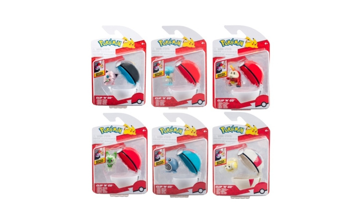 Pokémon Clip N Go Ass (95057-17) i gruppen LEKSAKER, BARN- & BABYPRODUKTER / Leksaker / Figurer, Miniatyrer & tillbehör hos TP E-commerce Nordic AB (D00775)