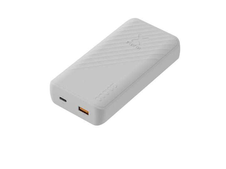 Xtorm 15W FastCharge Go2 Powerbank 20.000 - Askvit i gruppen SMARTPHONE & SURFPLATTOR / Laddare & Kablar / Powerbanks hos TP E-commerce Nordic AB (D00798)