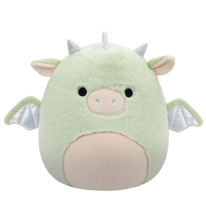 Squishmallows P21 Fuzz A Mallows Drew Dragon (219040) i gruppen LEKSAKER, BARN- & BABYPRODUKTER / Babyleksaker / Gosedjur hos TP E-commerce Nordic AB (D00820)