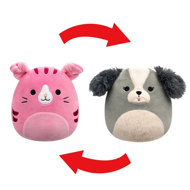 Squishmallows Plysch P21 Flip A Mallows - Malu Shih-Tzu/ Geraldine Katt i gruppen LEKSAKER, BARN- & BABYPRODUKTER / Babyleksaker / Gosedjur hos TP E-commerce Nordic AB (D00826)