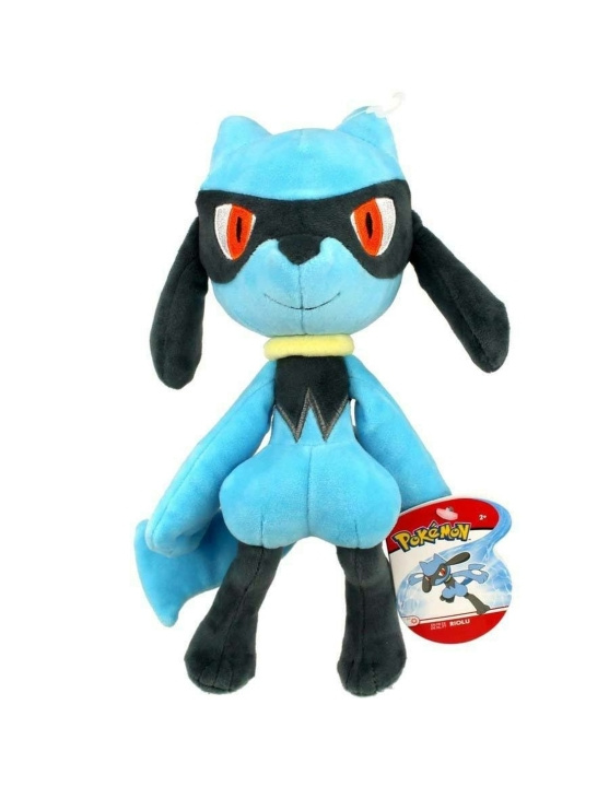 Pokémon Plysch 20 cm - Riolu (95561) i gruppen LEKSAKER, BARN- & BABYPRODUKTER / Babyleksaker / Gosedjur hos TP E-commerce Nordic AB (D00842)