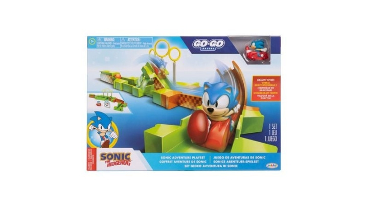 Sonic Go Go Racers lekset - Sonic & Knuckles asst (423334) i gruppen LEKSAKER, BARN- & BABYPRODUKTER / Leksaker / Lekset hos TP E-commerce Nordic AB (D00852)