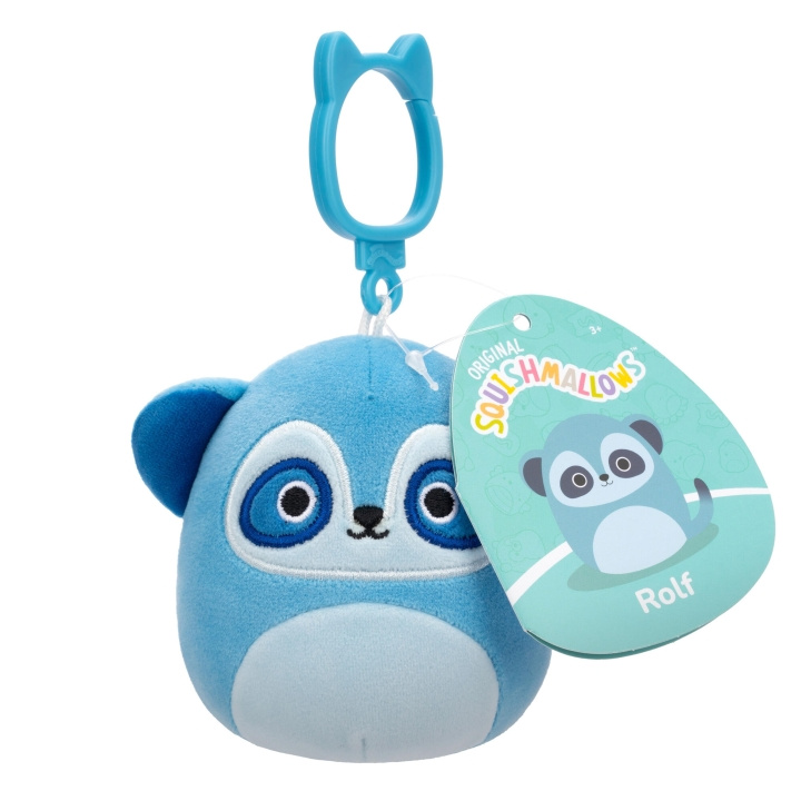 Squishmallows 9 cm P20 Clip On - Rolf Surikat i gruppen LEKSAKER, BARN- & BABYPRODUKTER / Babyleksaker / Gosedjur hos TP E-commerce Nordic AB (D00859)