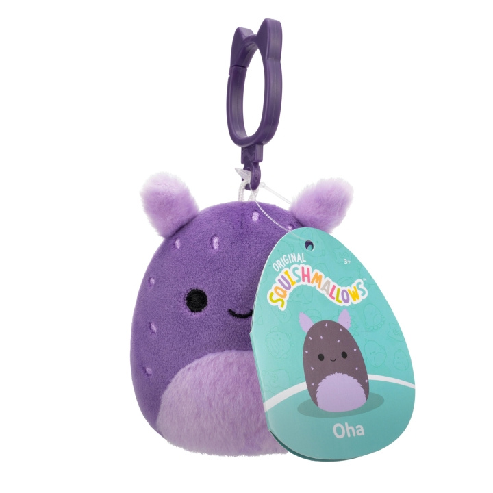 Squishmallows 9 cm P20 Clip On - Oha Bunny i gruppen LEKSAKER, BARN- & BABYPRODUKTER / Babyleksaker / Gosedjur hos TP E-commerce Nordic AB (D00862)