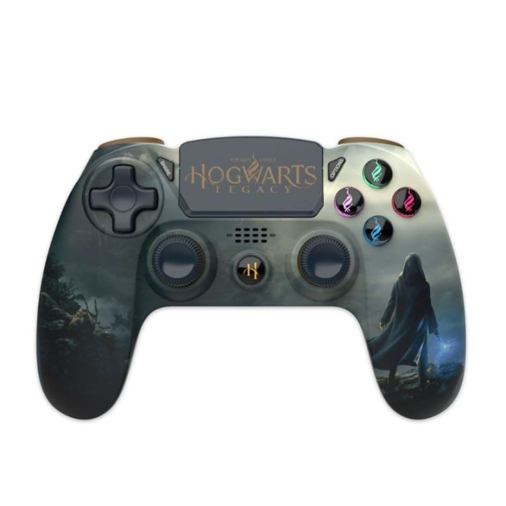 Trade Invaders Harry Potter trådlös handkontroll Hogwarts Legacy Gamepad Sony PlayStation 4 i gruppen HEMELEKTRONIK / Spelkonsoler & Tillbehör / Sony PlayStation 4 / Tillbehör hos TP E-commerce Nordic AB (D00873)