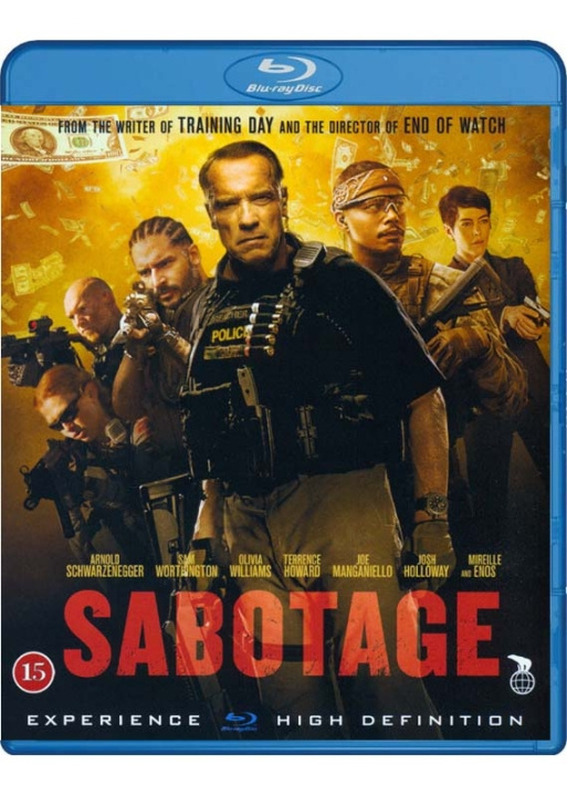 Sabotage - Blu ray i gruppen HEMELEKTRONIK / Ljud & Bild / TV & Tillbehör / Filmer / Blu-ray hos TP E-commerce Nordic AB (D00885)