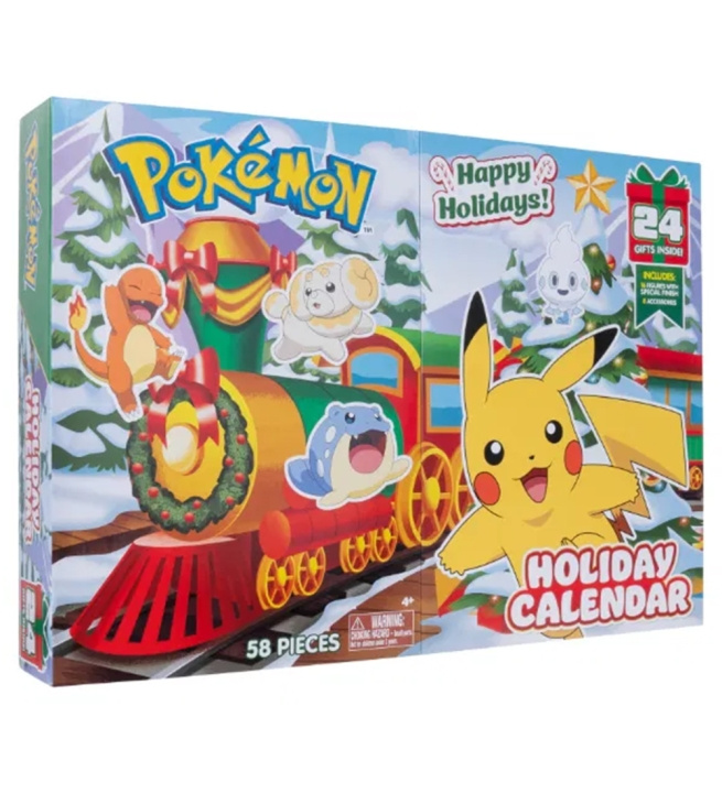 Pokémon Adventskalender (PKW3623) i gruppen LEKSAKER, BARN- & BABYPRODUKTER / Leksaker / Adventskalendrar hos TP E-commerce Nordic AB (D00906)