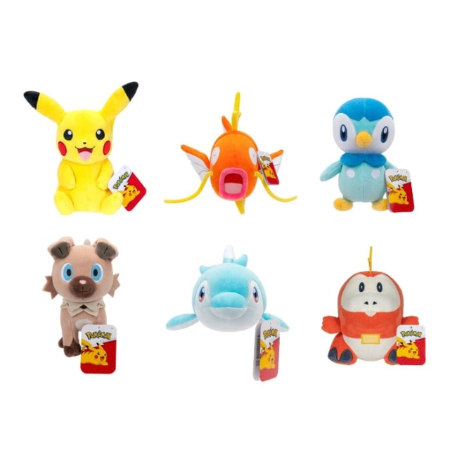 Pokémon Plush 20 Cm Ass. Cdu (95217-20) i gruppen LEKSAKER, BARN- & BABYPRODUKTER / Babyleksaker / Gosedjur hos TP E-commerce Nordic AB (D00910)