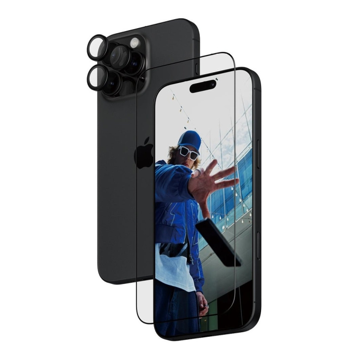 PanzerGlass iPhone 16 Pro Max 6,9\'\' 2-i-1-paket i gruppen SMARTPHONE & SURFPLATTOR / Mobilskydd / Apple / iPhone 16 hos TP E-commerce Nordic AB (D00929)