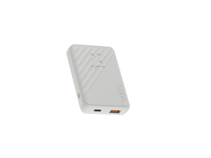 Xtorm 12W FastCharge Go2 Powerbank 5.000 - Ash White i gruppen SMARTPHONE & SURFPLATTOR / Laddare & Kablar / Powerbanks hos TP E-commerce Nordic AB (D00938)