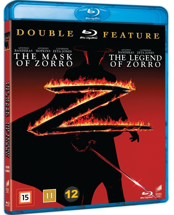 Zorro 1&2 Box Blu Ray i gruppen HEMELEKTRONIK / Ljud & Bild / TV & Tillbehör / Filmer / Blu-ray hos TP E-commerce Nordic AB (D00948)