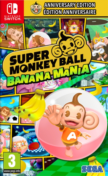 Super Monkey Ball Banana Mania (Switch) i gruppen HEMELEKTRONIK / Spelkonsoler & Tillbehör / Nintendo Switch / Spel hos TP E-commerce Nordic AB (D00951)