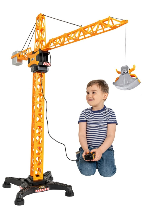 Teamsterz Jcb X-series kran 100 cm (1417290) i gruppen LEKSAKER, BARN- & BABYPRODUKTER / Leksaker / Leksaksbilar & andra fordon hos TP E-commerce Nordic AB (D00990)