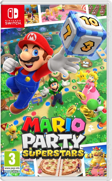 Mario Party Superstars (Switch) i gruppen HEMELEKTRONIK / Spelkonsoler & Tillbehör / Nintendo Switch / Spel hos TP E-commerce Nordic AB (D00992)