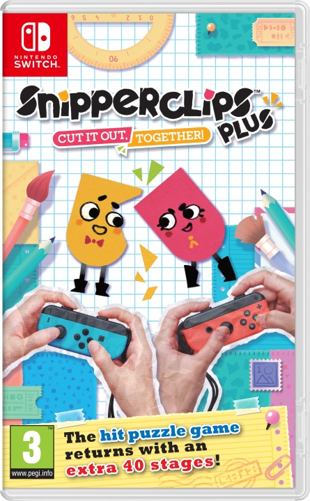 Snipperclips Plus (Switch) i gruppen HEMELEKTRONIK / Spelkonsoler & Tillbehör / Nintendo Switch / Spel hos TP E-commerce Nordic AB (D00995)