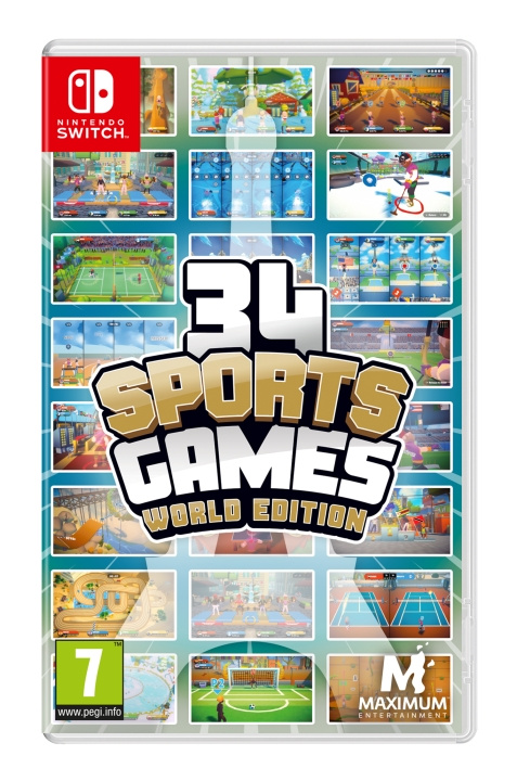 34 Sports Games – World Edition (Switch) i gruppen HEMELEKTRONIK / Spelkonsoler & Tillbehör / Nintendo Switch / Spel hos TP E-commerce Nordic AB (D01016)