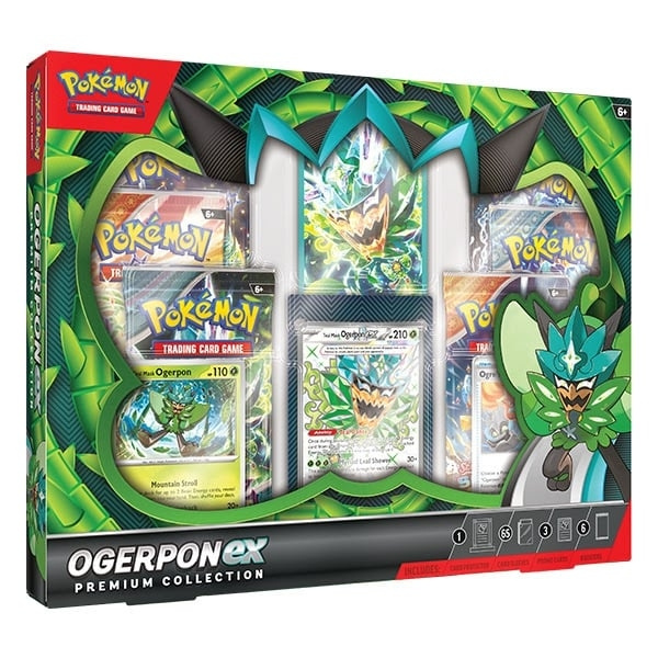 Pokémon Ogerpon ex Premium Collection (POK85882) i gruppen LEKSAKER, BARN- & BABYPRODUKTER / Spel / Kortspel hos TP E-commerce Nordic AB (D01018)