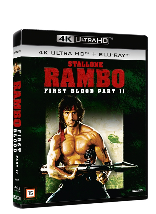 Rambo 2: First Blood Part 2 i gruppen HEMELEKTRONIK / Ljud & Bild / TV & Tillbehör / Filmer / Blu-ray hos TP E-commerce Nordic AB (D01024)