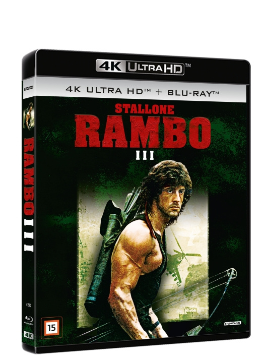 Rambo 3 4K i gruppen HEMELEKTRONIK / Ljud & Bild / TV & Tillbehör / Filmer / Blu-ray hos TP E-commerce Nordic AB (D01025)