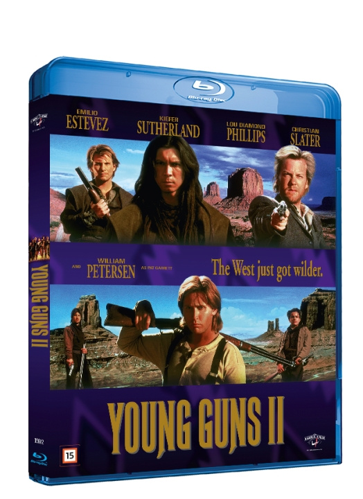 Young Guns 2 - Blu ray i gruppen HEMELEKTRONIK / Ljud & Bild / TV & Tillbehör / Filmer / Blu-ray hos TP E-commerce Nordic AB (D01071)