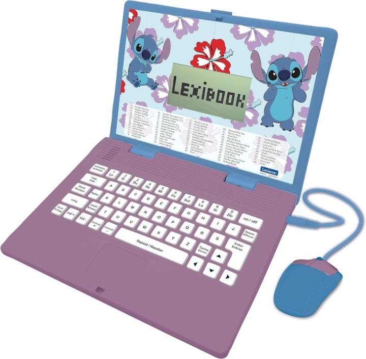 Lexibook Disney Stitch - Pedagogisk bärbar dator (ENG) (JC598Di1) i gruppen LEKSAKER, BARN- & BABYPRODUKTER / Leksaker / Övriga leksaker hos TP E-commerce Nordic AB (D01085)